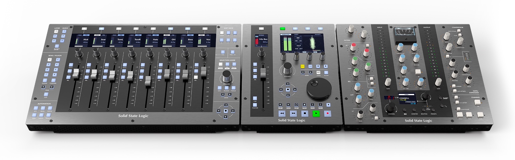 SSL UF1, un nuevo controlador DAW de fader único con control de